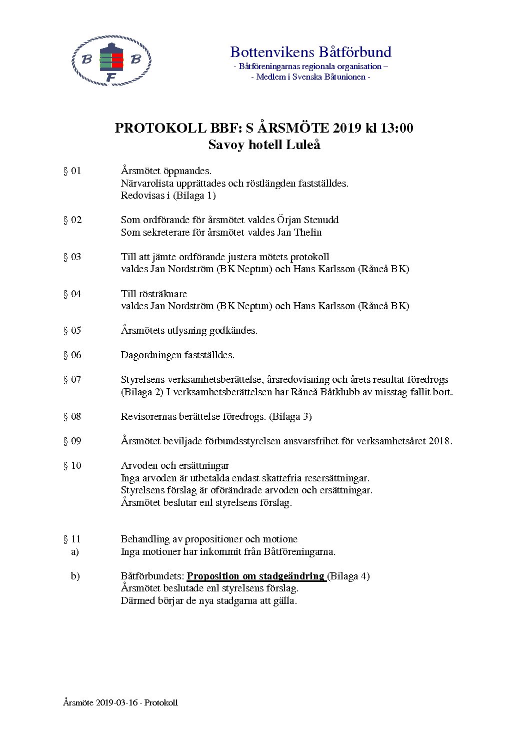 BBF Årsmöte 2019 signed